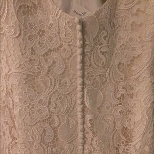 NWT, never used wedding dress! Size 14, Oleg Cassini Floor length, lace